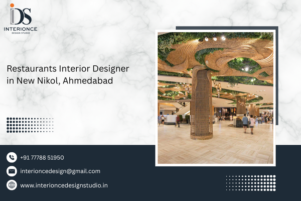 Restaurants Interior Designer in New Nikol, Ahmedabad